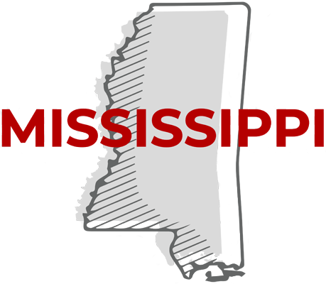 Proudly Serving Mississippi Map